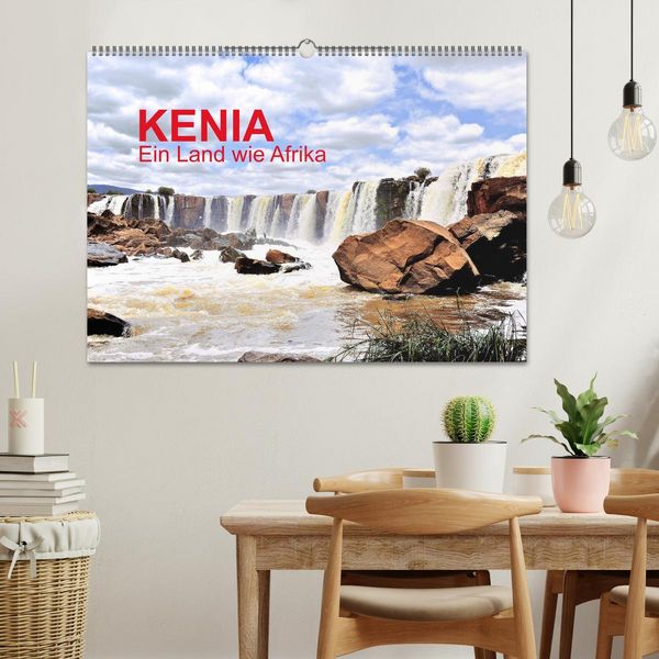 Produktbild: Kenia - Ein Land wie Afrika (Wandkalender 2026 DIN A2 quer), CALVENDO Monatskalender