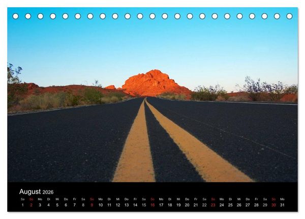 Produktbild: USA Landscapes (Tischkalender 2026 DIN A5 quer), CALVENDO Monatskalender