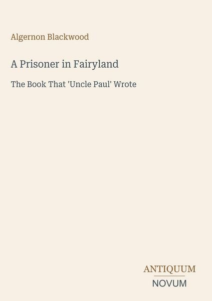 Produktbild: A Prisoner in Fairyland