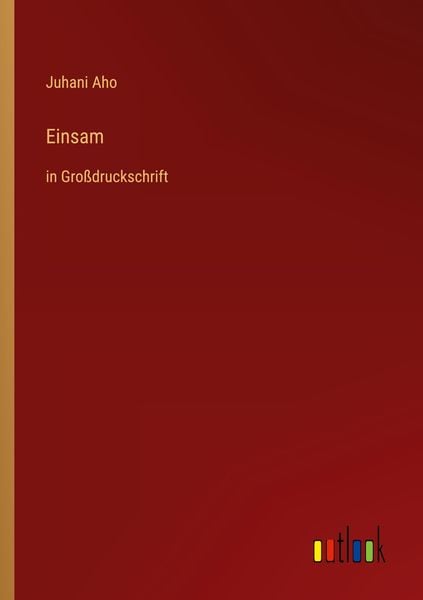 Produktbild: Einsam