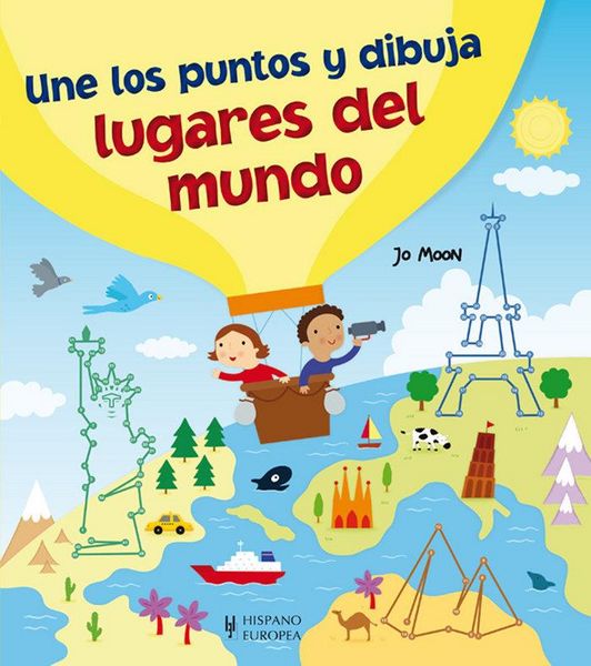 Produktbild: Une los puntos y dibuja lugares del mundo