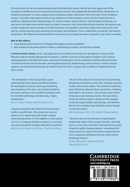 Produktbild: The Business of Healthcare Innovation