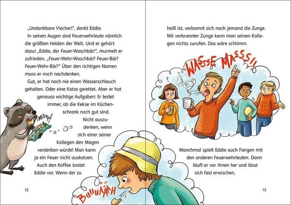 Produktbild: Die Tier-Feuerwehr (Band 1) - Ein Waschb&auml;r greift ein