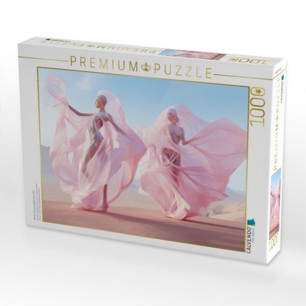 Produktbild: CALVENDO Puzzle T&auml;nzer mit surrealistischem Stil | 1000 Teile Lege-Gr&ouml;&szlig;e 64x48cm Foto-Puzzle f&uuml;r gl&uuml;ckliche Stunden