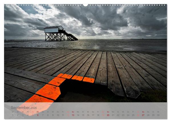 Produktbild: St. Peter-Ording durch die Jahreszeiten (Wandkalender 2026 DIN A2 quer), CALVENDO Monatskalender