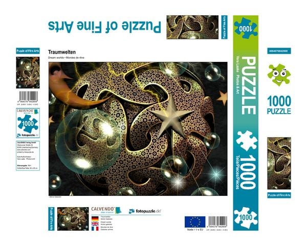Produktbild: CALVENDO Puzzle Traumwelten | 1000 Teile Lege-Gr&ouml;&szlig;e 64 &times; 48 cm Foto-Puzzle f&uuml;r gl&uuml;ckliche Stunden