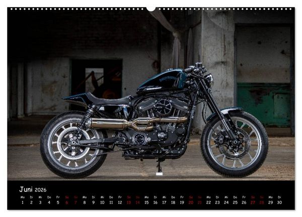 Produktbild: Best of Custom- and Showbikes Kalender (Wandkalender 2026 DIN A2 quer), CALVENDO Monatskalender