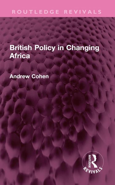 Produktbild: British Policy in Changing Africa