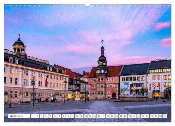 Produktbild: Deutsche Bundesl&auml;nder - Th&uuml;ringen (Wandkalender 2026 DIN A2 quer), CALVENDO Monatskalender