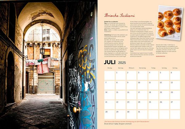 Produktbild: Amore per Gusto-Kalender 2025 Kalender Italien