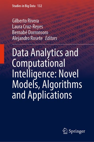 Produktbild: Data Analytics and Computational Intelligence: Novel Models, Algorithms and Applications