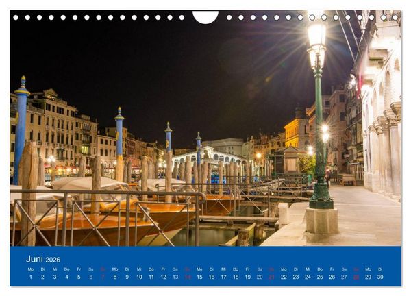 Produktbild: Mein lautloses Venedig (Wandkalender 2026 DIN A4 quer), CALVENDO Monatskalender