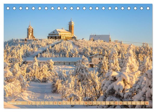 Produktbild: Unterwegs im Erzgebirge - Zwischen Tradition, Kultur und Natur (Tischkalender 2026 DIN A5 quer), CALVENDO Monatskalender