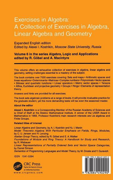Produktbild: Exercises in Algebra