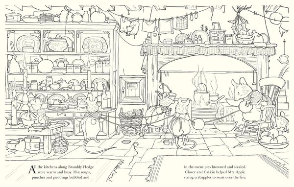 Produktbild: Brambly Hedge Festive Colou Pb