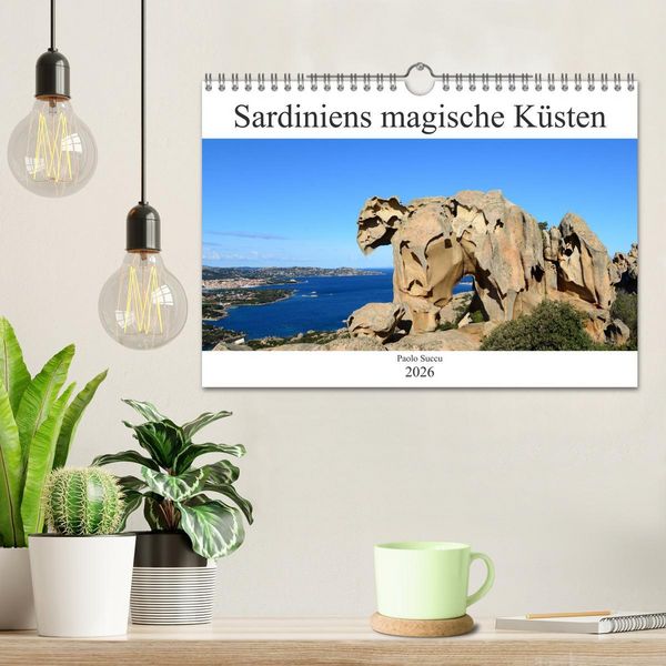 Produktbild: Sardiniens magische K&uuml;sten (Wandkalender 2026 DIN A4 quer), CALVENDO Monatskalender
