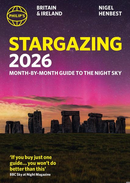 Produktbild: Philip's 2026 Stargazing Month-by-Month Guide to the Night Sky Britain & Ireland