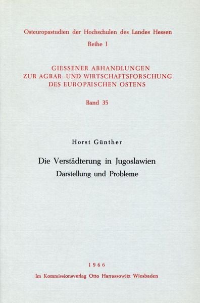 Produktbild: Die Verst&auml;dterung in Jugoslawien.