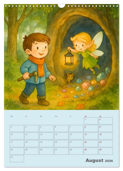 Produktbild: Tari und Tili (Wandkalender 2026 DIN A3 hoch), CALVENDO Monatskalender