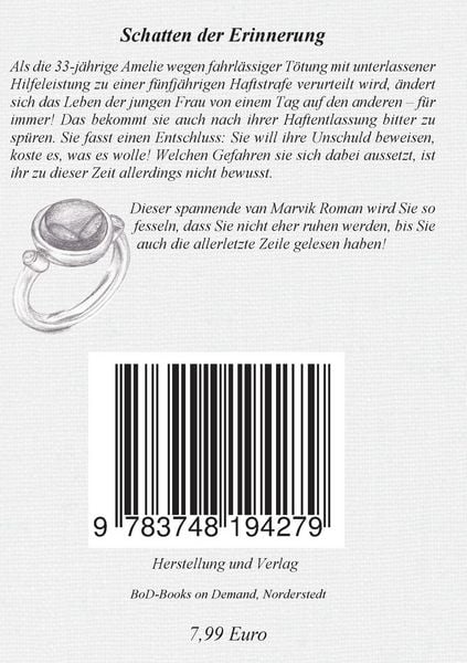 Produktbild: Schatten der Erinnerung