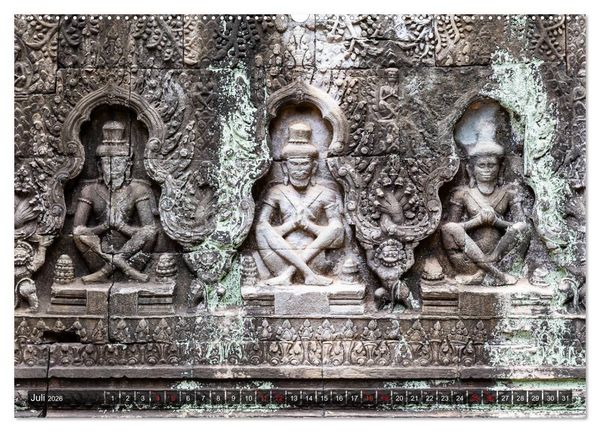Produktbild: Angkor - Die Tempel der Khmer (Wandkalender 2026 DIN A2 quer), CALVENDO Monatskalender