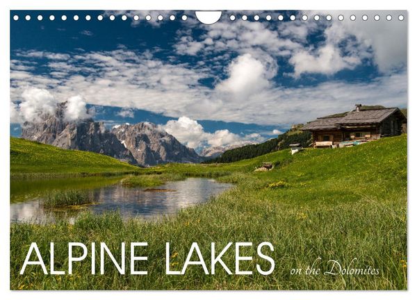 Produktbild: Alpine lakes on the Dolomites (Wall Calendar 2026 DIN A4 landscape), CALVENDO 12 Month Wall Calendar