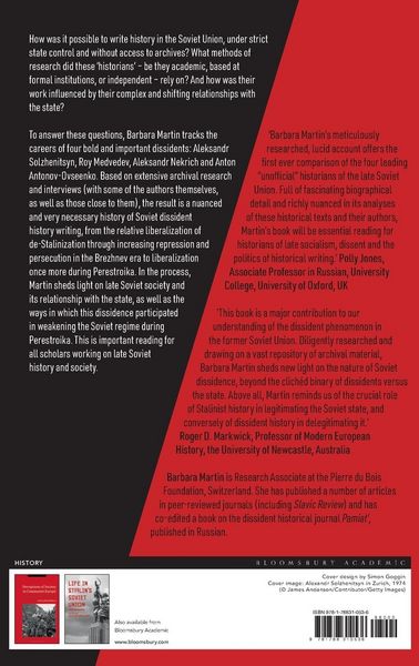Produktbild: Dissident Histories in the Soviet Union