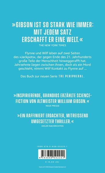 Produktbild: Peripherie - Das Buch zur Serie THE PERIPHERAL