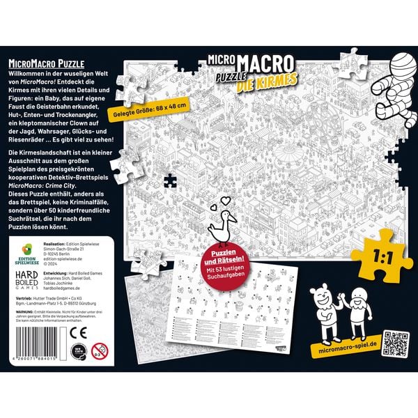 Produktbild: MicroMacro Puzzle: Die Kirmes 500 Teile