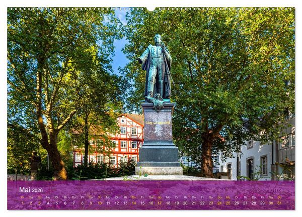 Produktbild: bad hersfeld im blick (hochwertiger Premium Wandkalender 2026 DIN A2 quer), Kunstdruck in Hochglanz