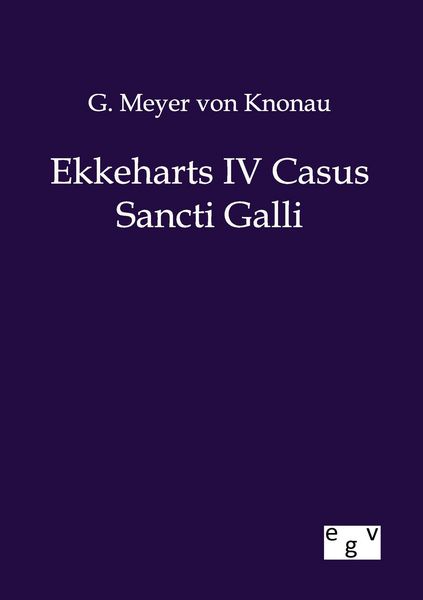 Produktbild: Ekkeharts IV Casus Sancti Galli