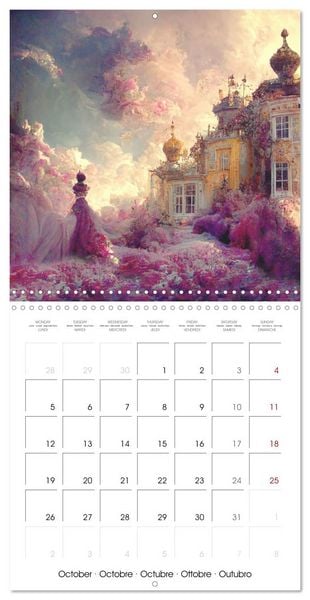 Produktbild: Rococo rooms (Wall Calendar 2026 12 &times; 12 Inch) CALVENDO 12 Month Wall Calendar