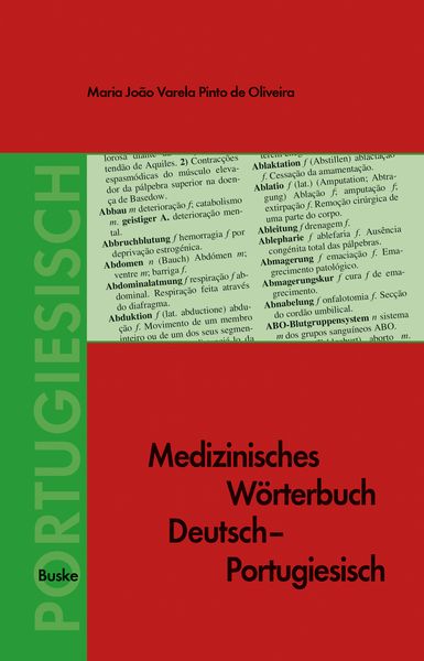 Produktbild: Medizinisches W&ouml;rterbuch Deutsch-Portugiesisch
