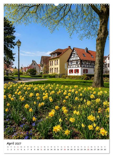 Produktbild: Eschborn - Impressionen (Wandkalender 2027 DIN A2 hoch), CALVENDO Monatskalender