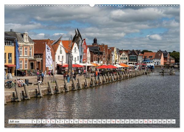 Produktbild: Schleswig-Holstein - Nordfriesland (hochwertiger Premium Wandkalender 2026 DIN A2 quer), Kunstdruck in Hochglanz
