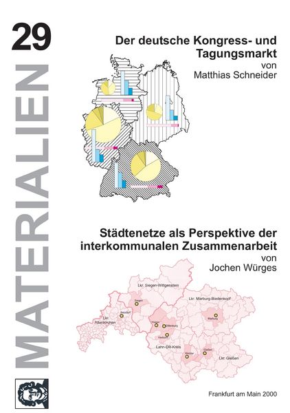 Produktbild: Der deutsche Kongress- u. Tagungsmarkt/St&auml;dtenetze als Perspektive der interkommunalen Zusammenarbeit