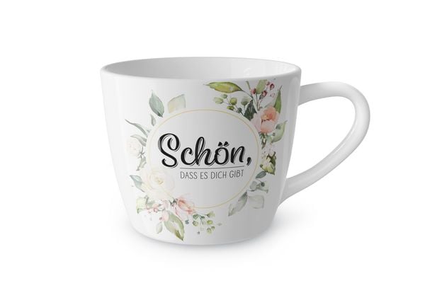 Produktbild: Maxibecher 400ml Blumen