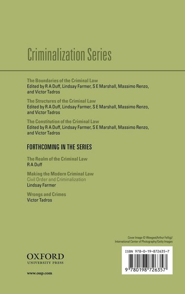 Produktbild: Criminalization
