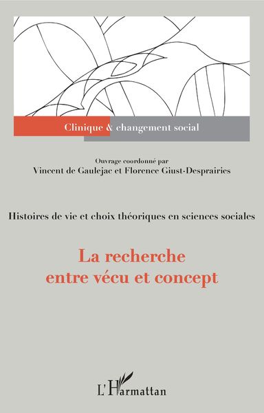 Produktbild: La recherche entre vecu et concept