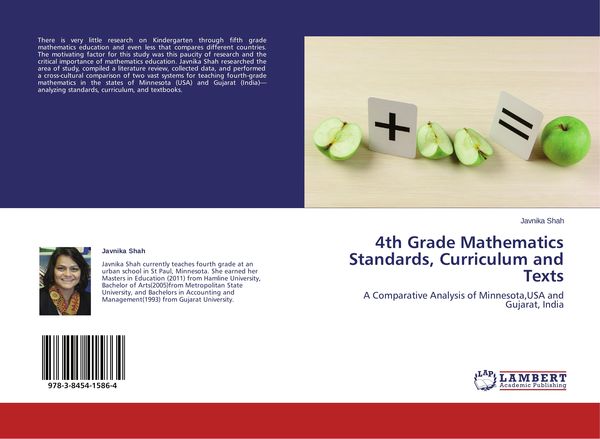 Produktbild: 4th Grade Mathematics Standards, Curriculum and Texts