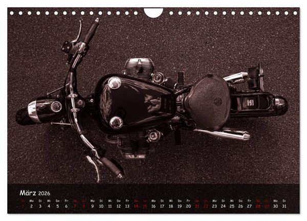 Produktbild: Custombikes 2026 (Wandkalender 2026 DIN A4 quer), CALVENDO Monatskalender