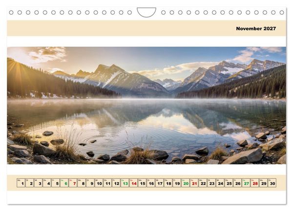 Produktbild: Landschafts - Panorama (Wandkalender 2027 DIN A4 quer), CALVENDO Monatskalender
