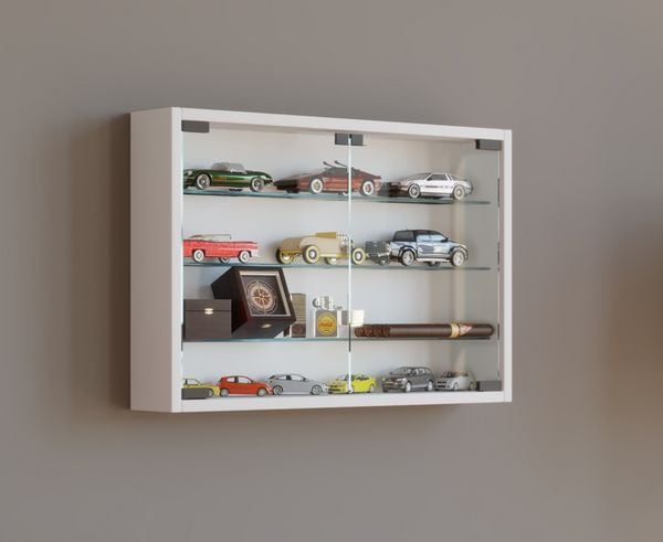 Produktbild: H&auml;ngevitrine Wandvitrine Sammel Deko Mandosa M