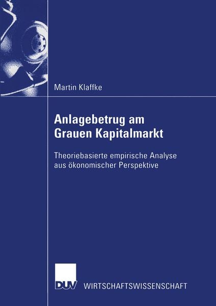 Produktbild: Anlagebetrug am Grauen Kapitalmarkt