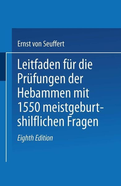 Produktbild: Leitfaden f&uuml;r die Pr&uuml;fungen der Hebammen