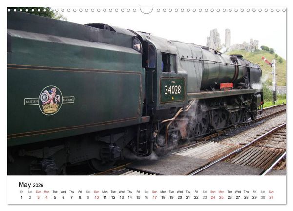 Produktbild: Englands Nostalgic Trains (Wall Calendar 2026 DIN A3 landscape), CALVENDO 12 Month Wall Calendar