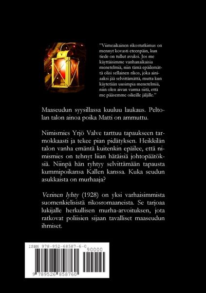 Produktbild: Verinen lyhty
