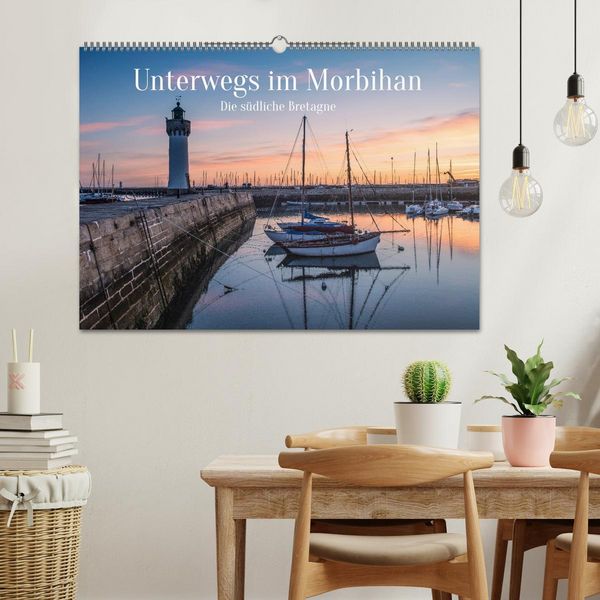 Produktbild: Unterwegs im Morbihan (Wandkalender 2026 DIN A2 quer), CALVENDO Monatskalender