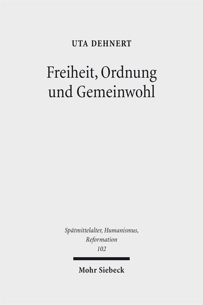 Produktbild: Freiheit, Ordnung und Gemeinwohl