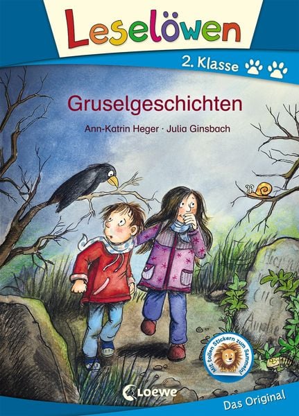 Leselöwen 2. Klasse - Gruselgeschichten, Gebundene Ausgabe von Ann-Katrin Heger, Loewe